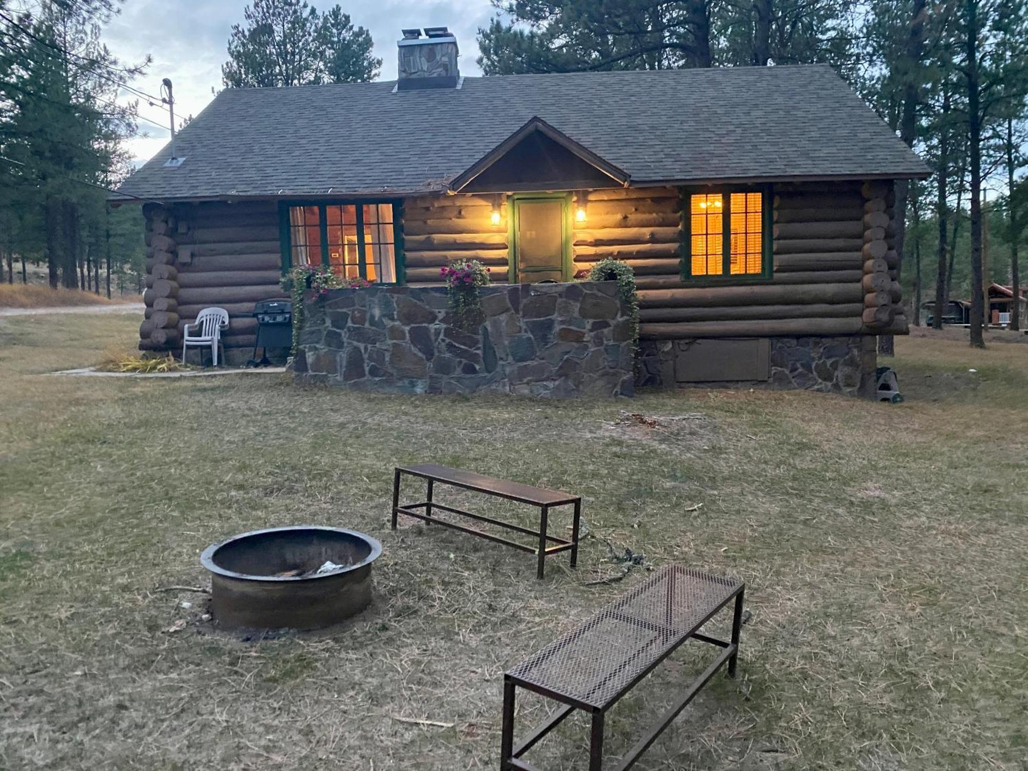 Historic Log Cabin #14 At Horse Creek Resort Rapid City Exterior foto