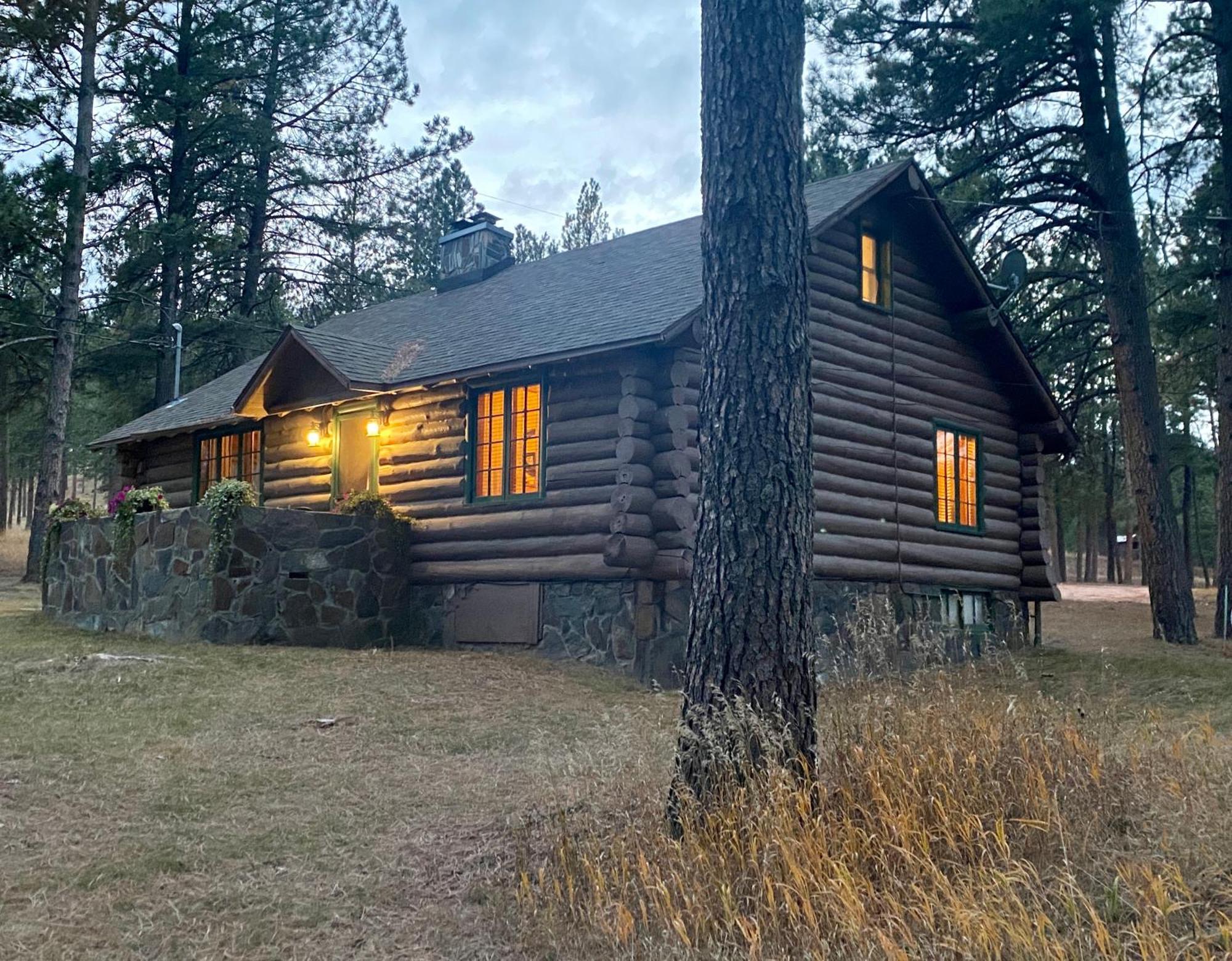 Historic Log Cabin #14 At Horse Creek Resort Rapid City Exterior foto