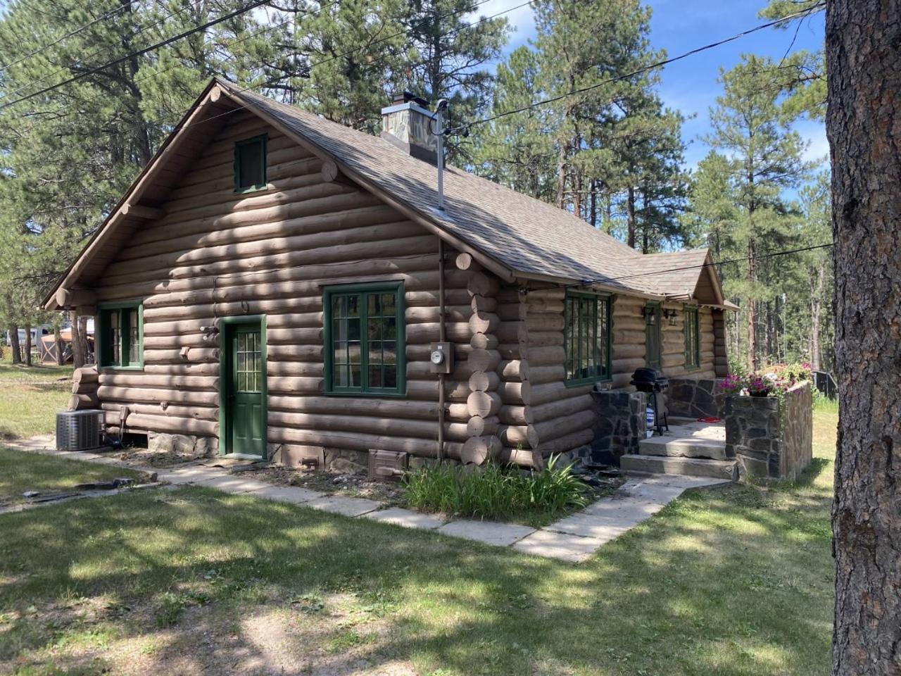 Historic Log Cabin #14 At Horse Creek Resort Rapid City Exterior foto